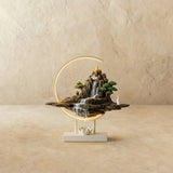 Moonlit Incense Burner Table Lamp