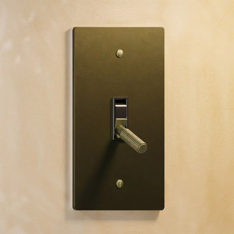 The Architectural Brass Toggle Switch (1 to 5 Gang) - Open Box