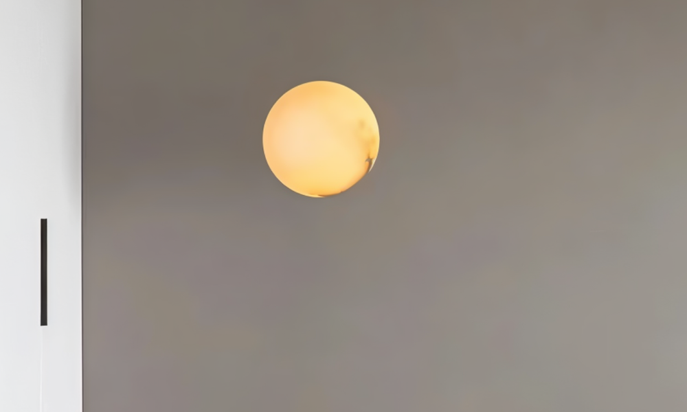 Hand-Carved Alabaster Sphere