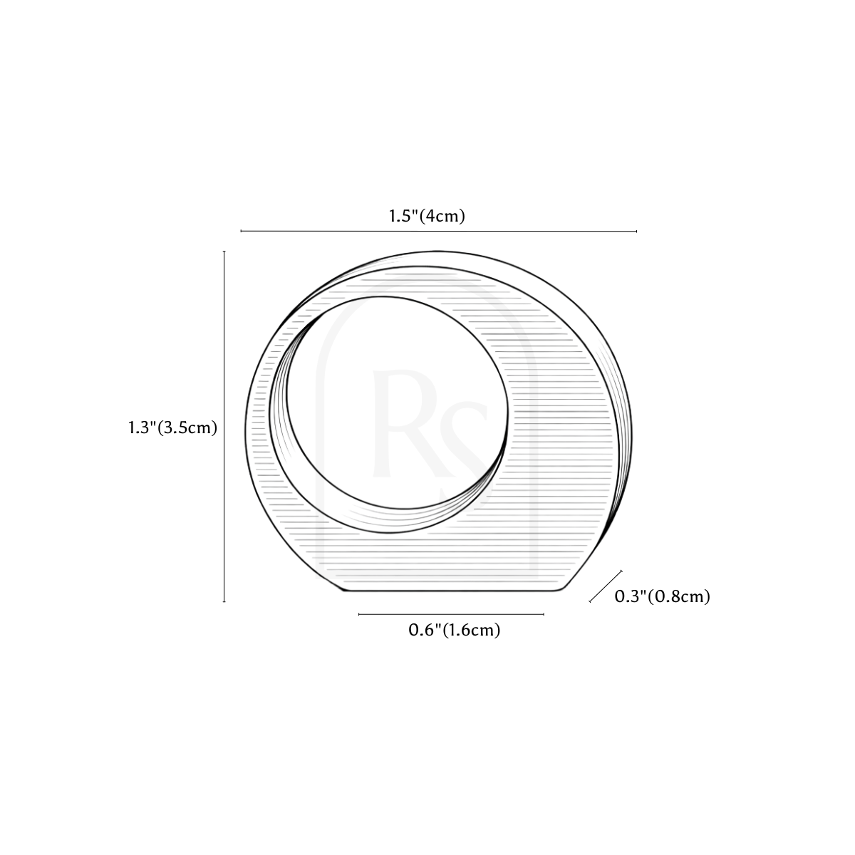Orlyn Knob line drawing 1