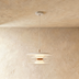 D19.6"(50cm) x H7.7"(19.8cm) / 15W / Warm White (3000K) / Gold