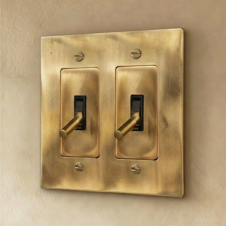 The Unlacquered Brass Toggle Switch