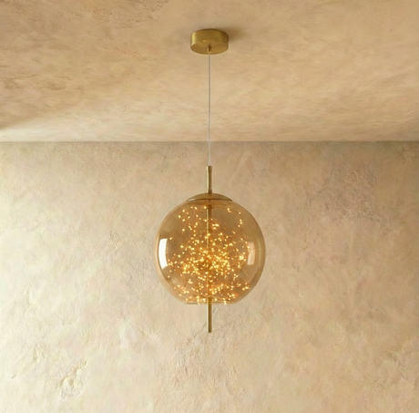 Lámpara colgante giratoria