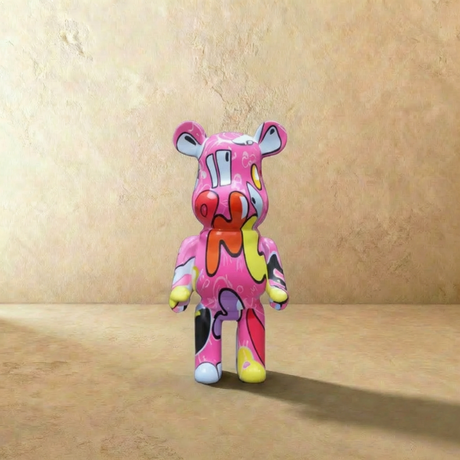 Funky Bear Figurine