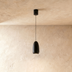D2.3"(6cm) x L4.8"(12.2cm) / 7W / Warm White (3000K) / Black