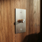 The Architectural Brass 3-Way Rotary Dimmer Switch (1 to 5 Gang) - Open Box
