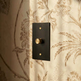 The Architectural Brass 3-Way Rotary Dimmer Switch (1 to 5 Gang) - Open Box