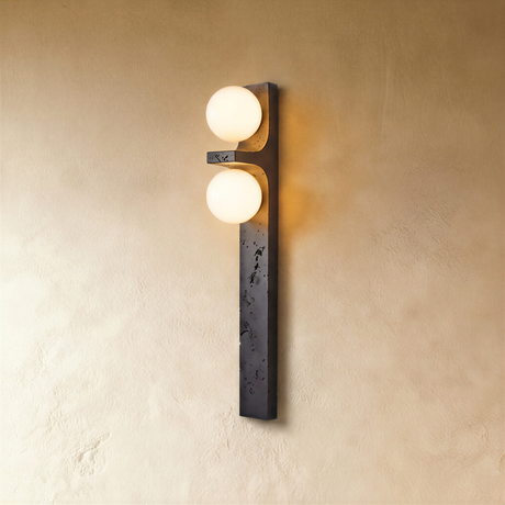 Aryil Travertine Wall Lamp