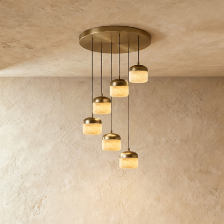 Asta Alabaster Pendant Light
