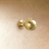 Knob: D1"(2.5cm) x H1.5"(3.8cm) / Gold