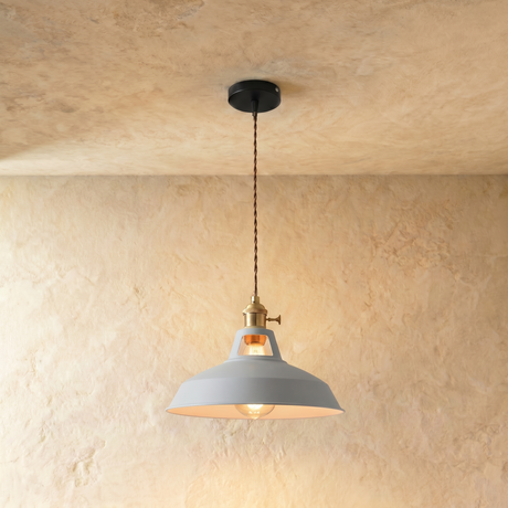 Color Block Shade Pendant Light