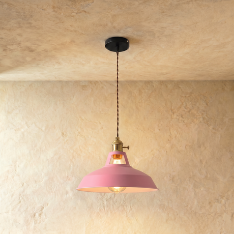 Color Block Shade Pendant Light