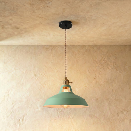 Color Block Shade Pendant Light