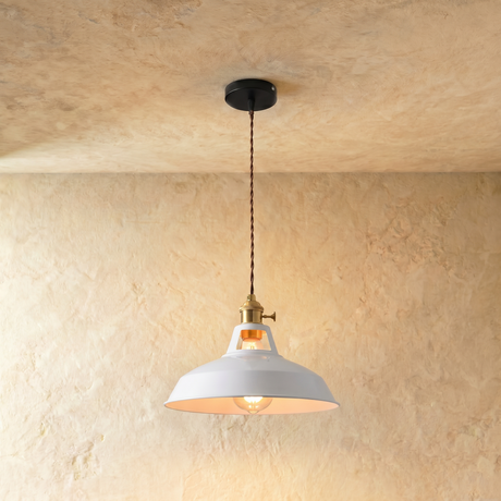 Color Block Shade Pendant Light