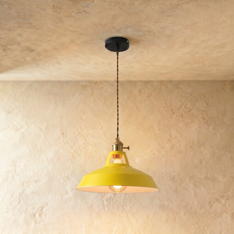 Color Block Shade Pendant Light