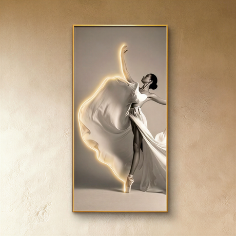 Ballet Lines Illuminated Art