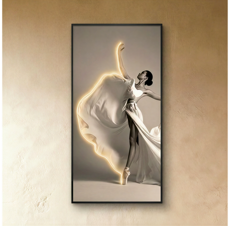 Ballet Lines Illuminated Art