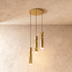 3 Lights: D11.8"(30cm) / Warm White (3000K) / Copper