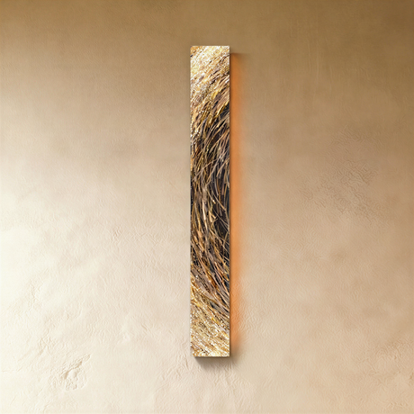 Etched Steel Illuminated Art