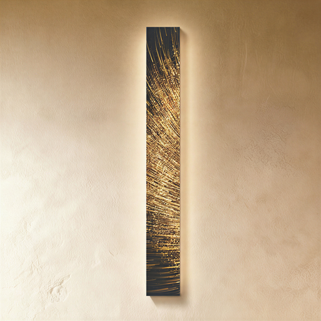 Etched Steel Illuminated Art