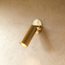 D3"(7.6cm) x W8"(20.3cm) / Warm White (3000K) / Brass