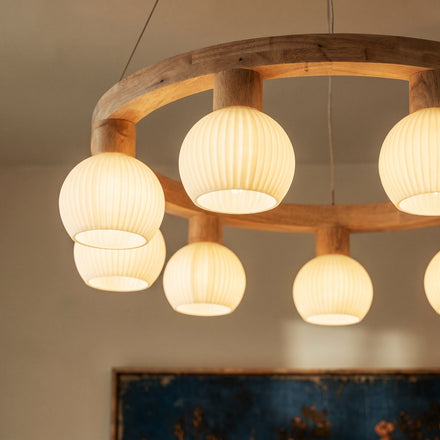 Wood Chandeliers