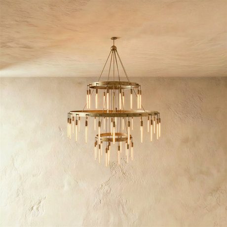 Sidero 3-Tier Round Chandelier