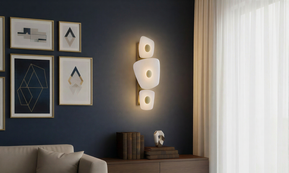 Sculptural Vertical Composition