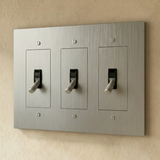 The Brass Toggle Switch (1 to 5 Gang)