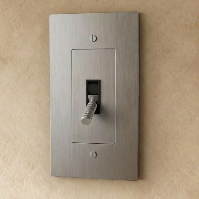 The Brass Toggle Switch (1 to 5 Gang)