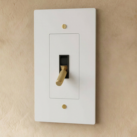 The Brass Toggle Switch (1 to 5 Gang)
