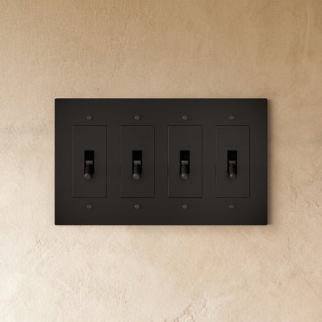 The Brass Toggle Switch (1 to 5 Gang)