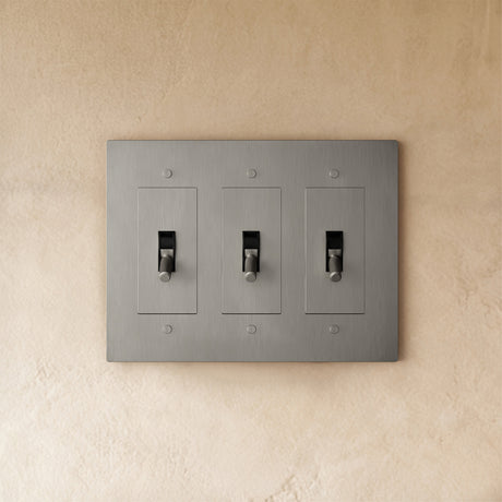 The Brass Toggle Switch (1 to 5 Gang)