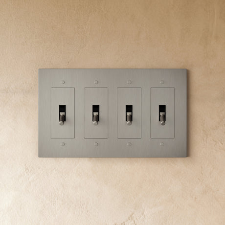 The Brass Toggle Switch (1 to 5 Gang)