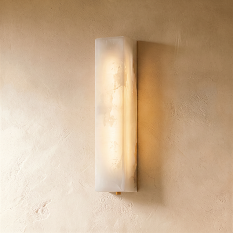 Vectis Alabaster Wall Sconce