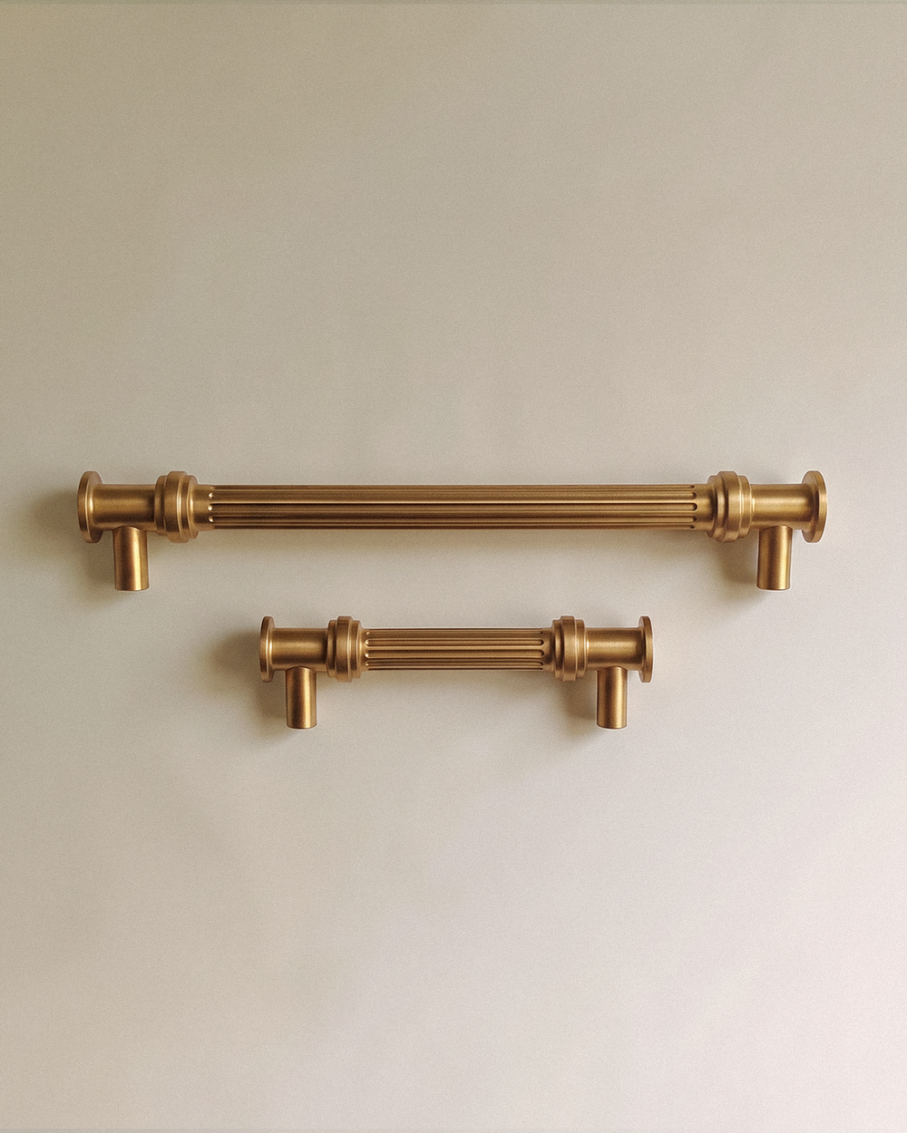 Vestige Cabinet Pull shown in all available sizes