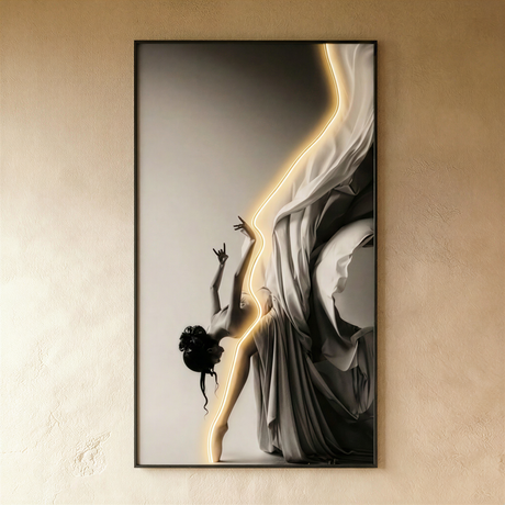 Ballet Lines Illuminated Art