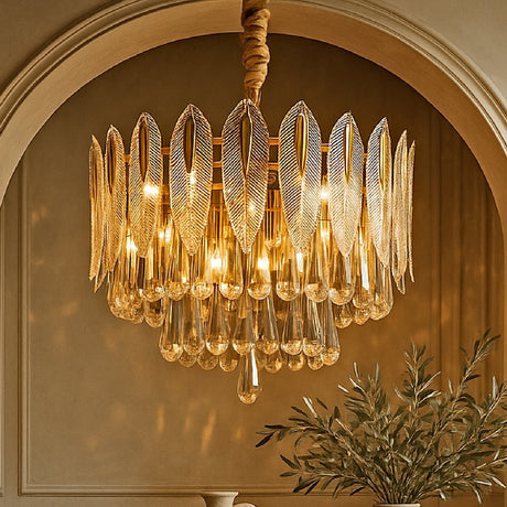 Raindrop-Crystal-Chandelier
