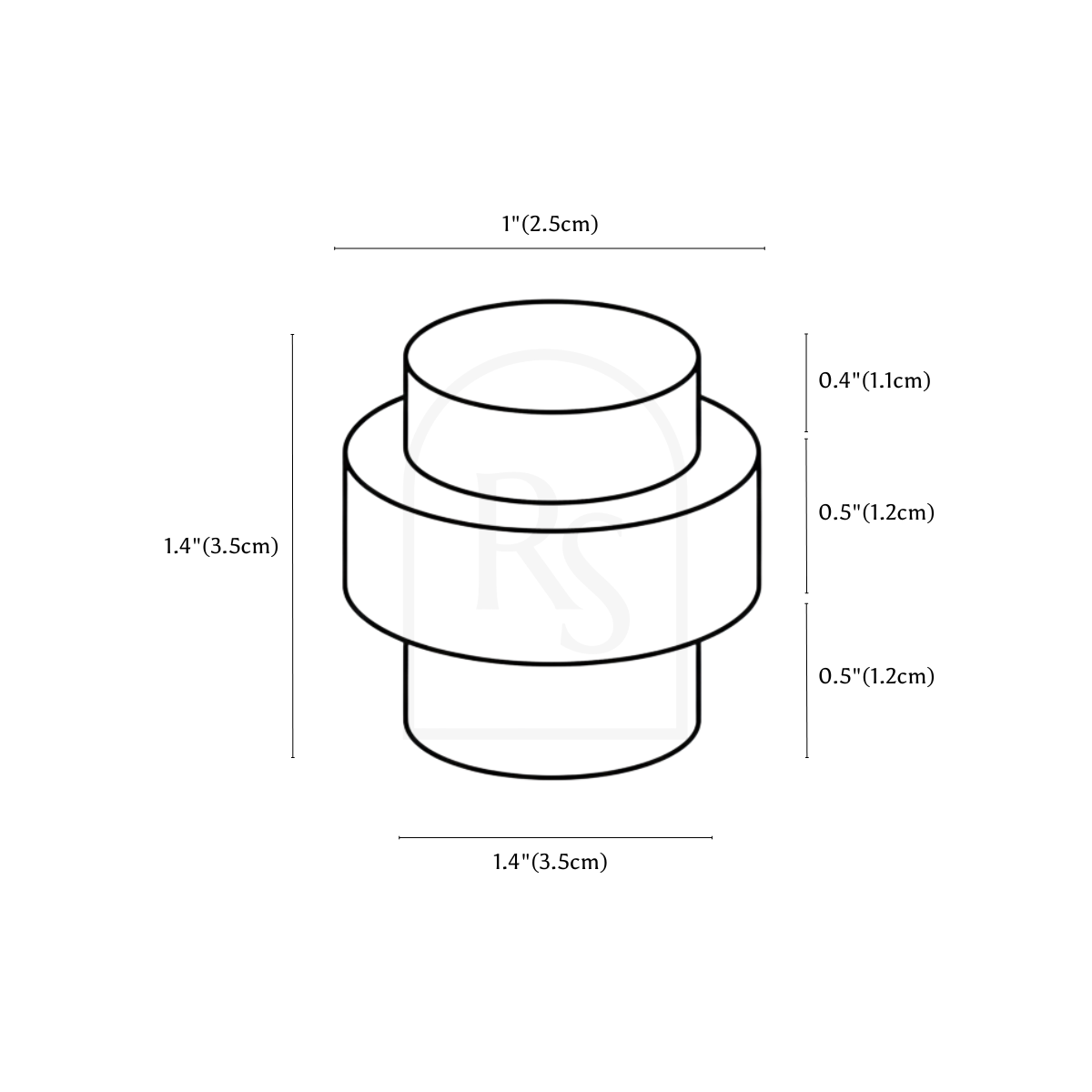 Finio Door Stop line drawing 1