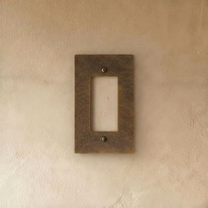 The Brass Plate (Vintage Brass With Patina)