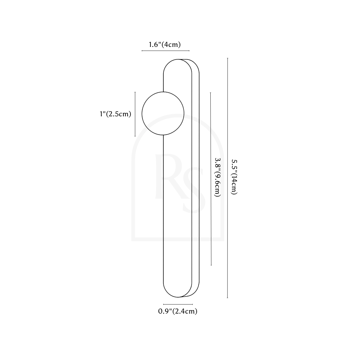 Trev Knob line drawing 2