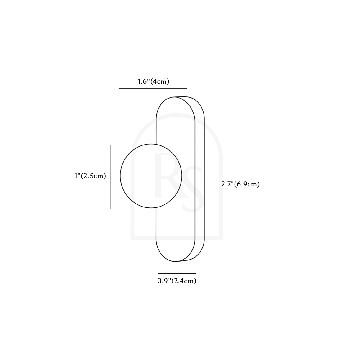 Trev Knob line drawing 1