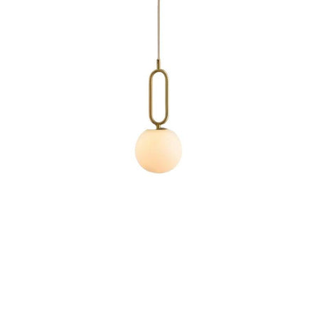 Gong Alabaster Pendant Light