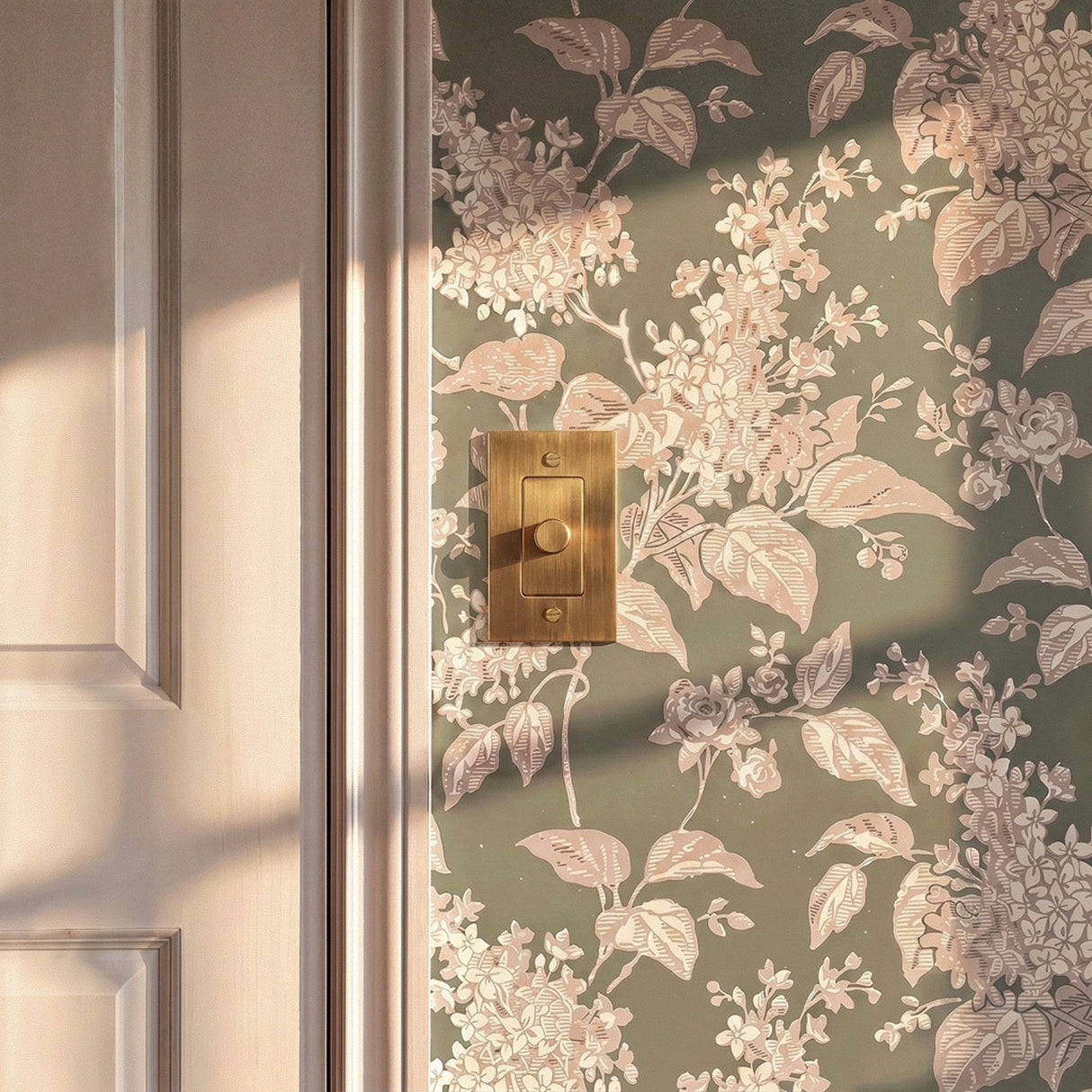 The Unlacquered Brass Dimmer Switch