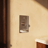 The Polished Brass Dimmer Switch