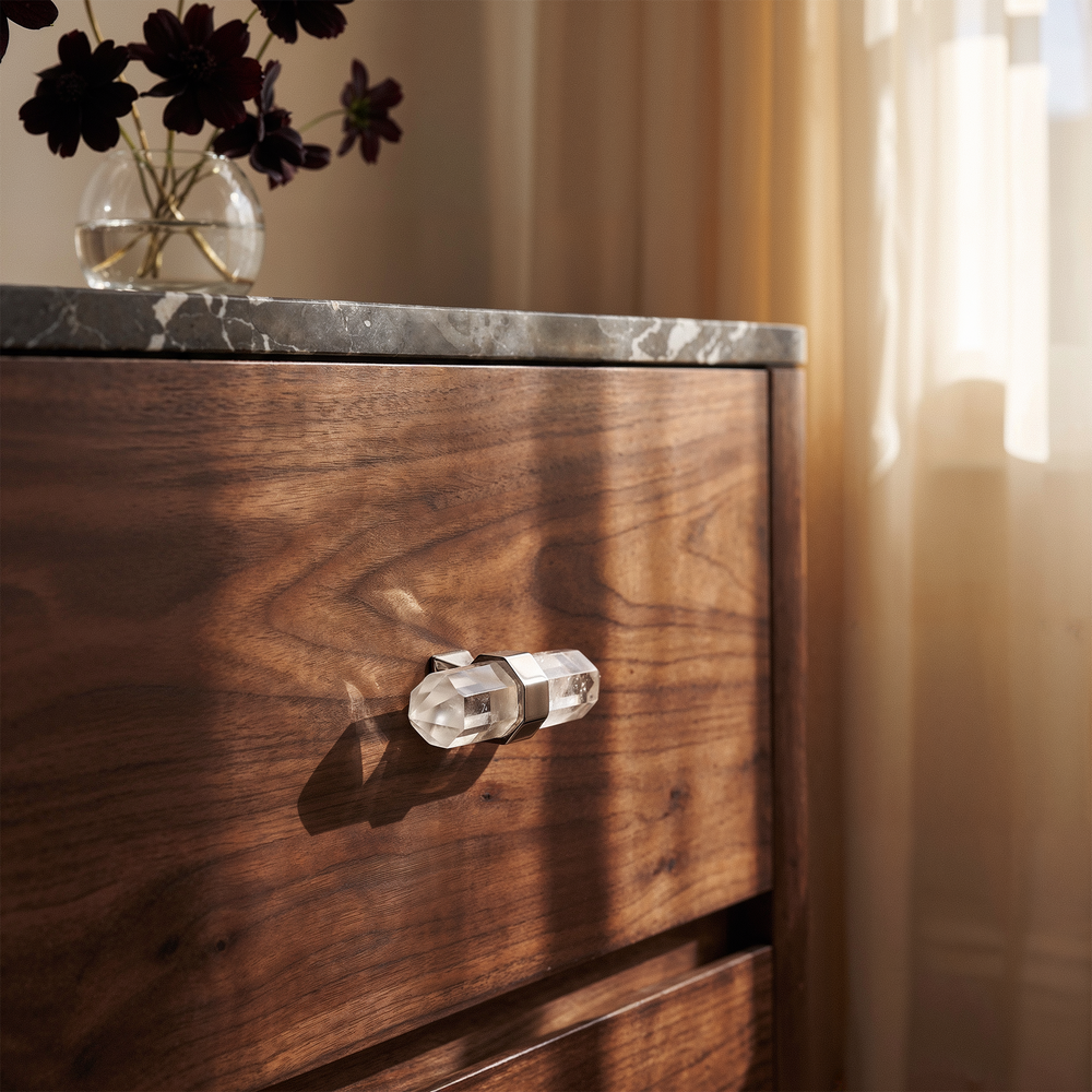 Nizag Crystal Knob & Pull Bar