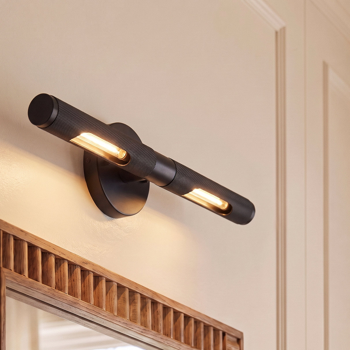 The Brass Mirror Light