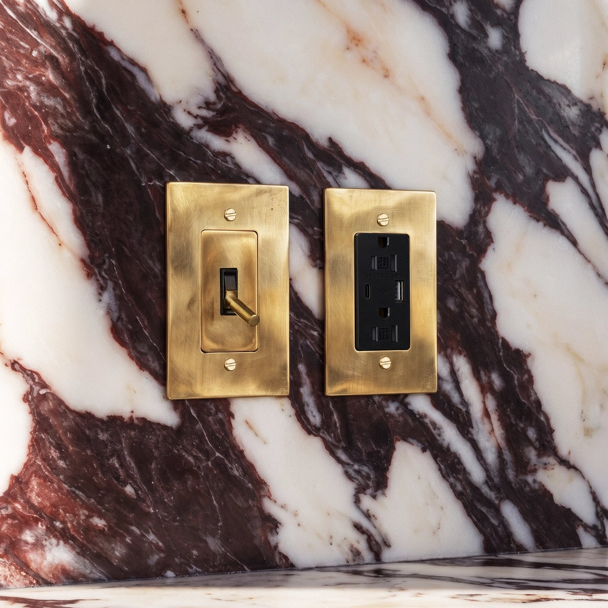 The Unlacquered Brass Toggle Switch