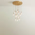 13 Heads: D19.6"(50cm) / 130W / Warm White (3000K) / Gold