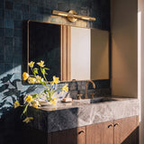 The Brass Mirror Light